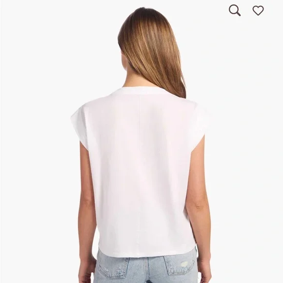 nuuds Classic White Muscle Tee - Picture 3 of 4